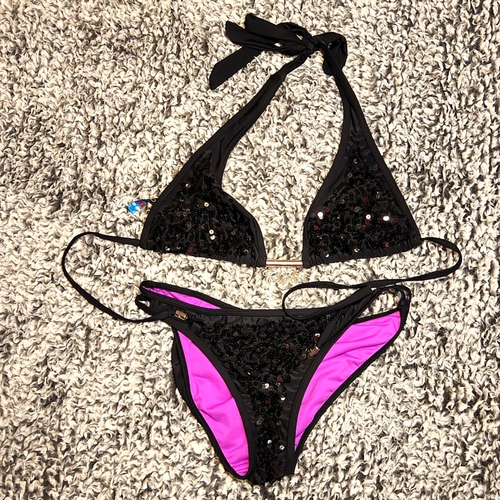 Coogi Sequin Swimsuit